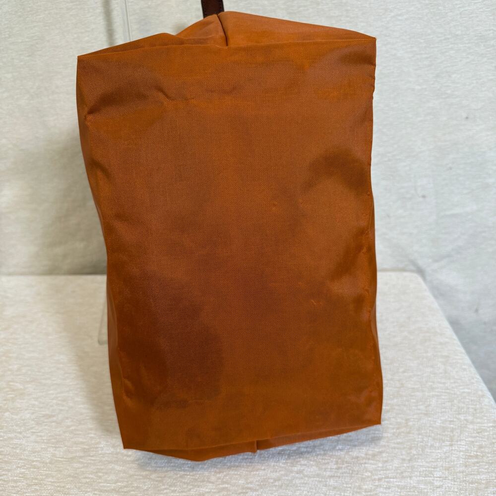 Authentic Longchamp Le Pliage Original Nylon Medium Tote Bag - Orange - Picture 5 of 12